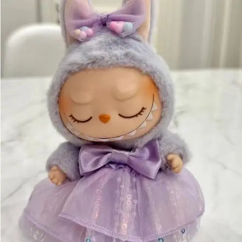 labubu Clothes Second Generation Labubu Clothes Pendant Labubu Sitting Party Series doll Clothes Cute