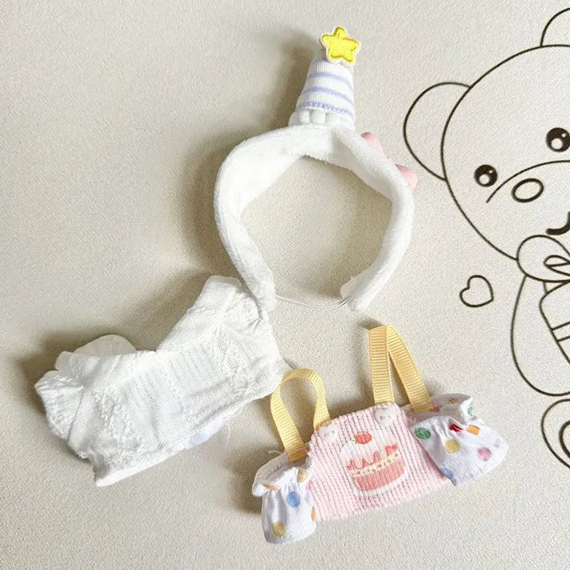 labubu Clothes Second Generation Labubu Clothes Pendant Labubu Sitting Party Series doll Clothes Cute