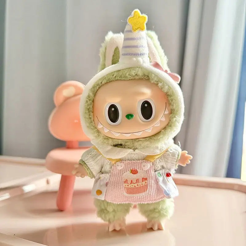 labubu Clothes Second Generation Labubu Clothes Pendant Labubu Sitting Party Series doll Clothes Cute