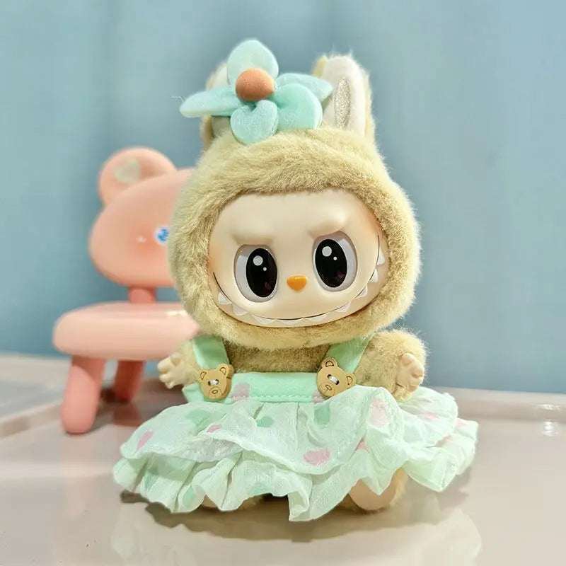 labubu Clothes Second Generation Labubu Clothes Pendant Labubu Sitting Party Series doll Clothes Cute